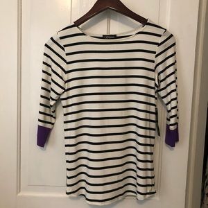 Colette Black and White Top